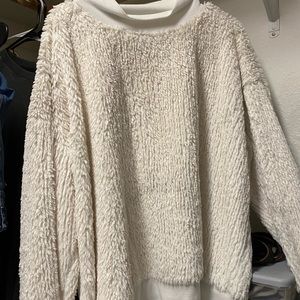 crown and ivy fluffy sweater